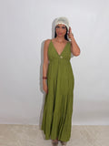Robe longue fluide