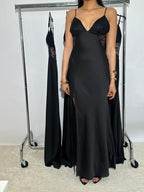 Robe en satin
