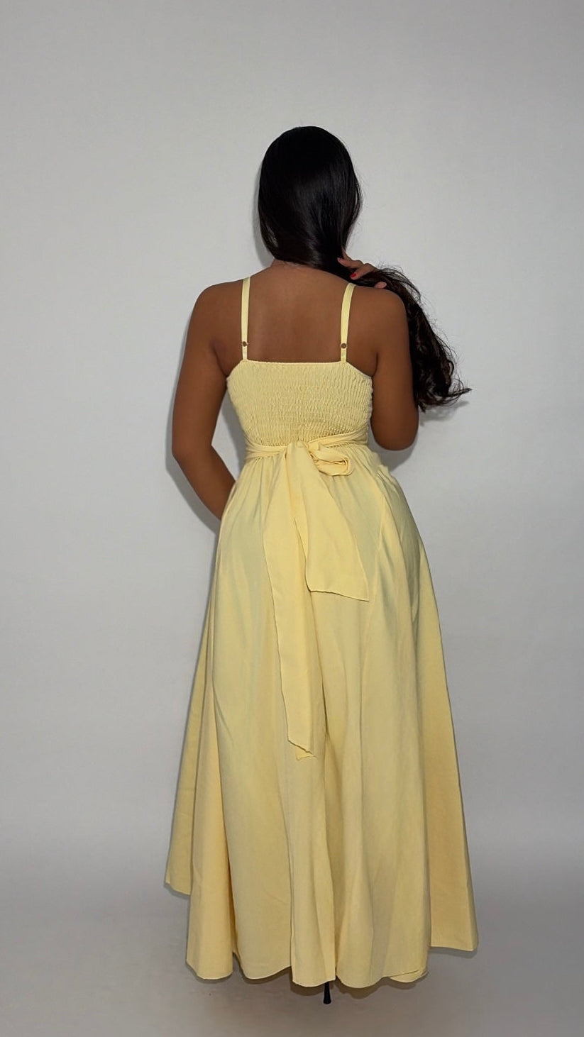 Robe longue évasé