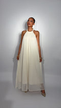 Robe Longue Aurore Ivoire