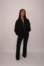 Ensemble à zip noir